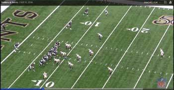 All-22 angle in Game Pass shows all players in the frame. Game Pass All-22 angle