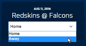 You can choose which officiating team to listen to when replaying audio. Game Pass Audio Home Team
