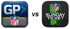Comparing NFL Game Pass against NFL Sunday Ticket NFL Game Pass vs NFL Sunday Ticket