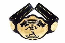 This is the most popular belt from Undisputed Belts. Fantasy Football Championship Belt by Undisputed Belts