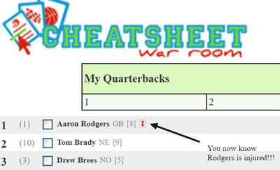 Player Tag in Printable Sheet