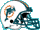 Miami Dolphins helmet