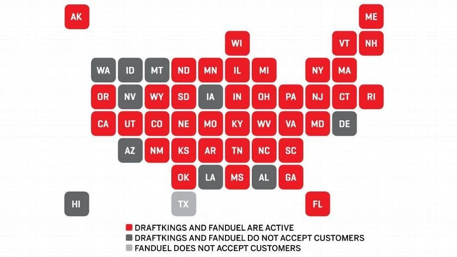 Is DraftKings Legal in my State
