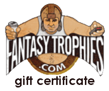 Fantasy Trophies Gift Certificate