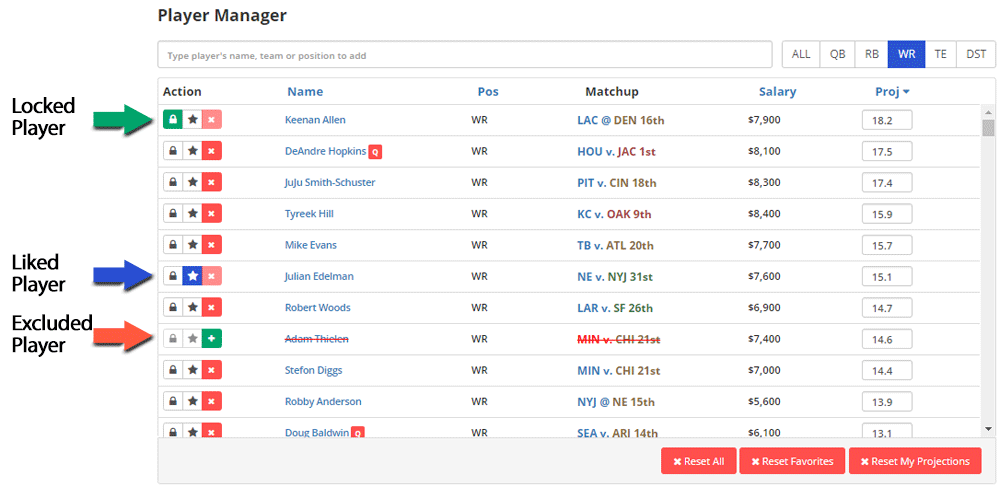 RotoQL Player Manager