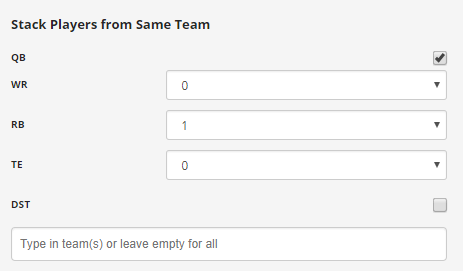 Configure DFS Stacking