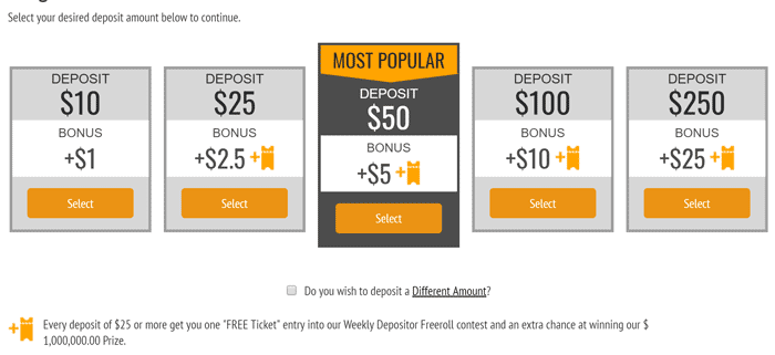 FanPicks Deposit Rewards