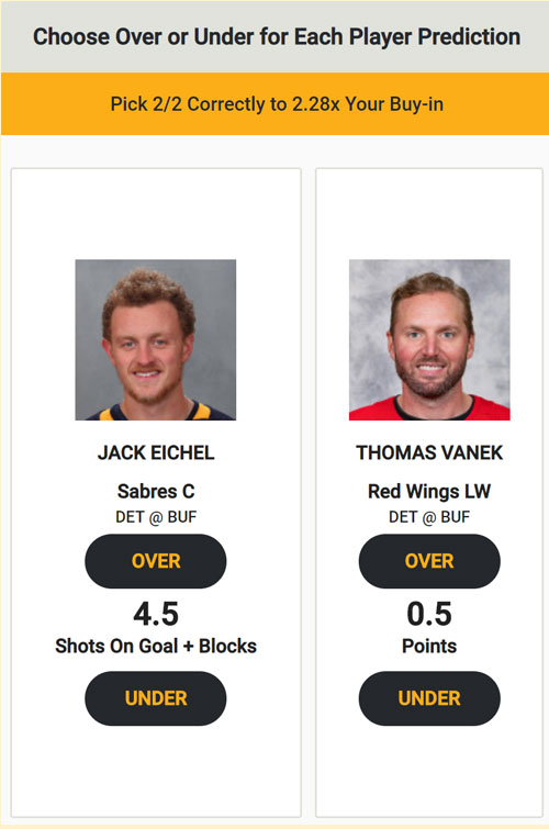 Hockey Games Over Under