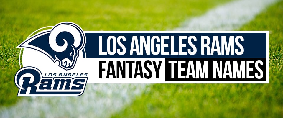 Rams Fantasy Football Names