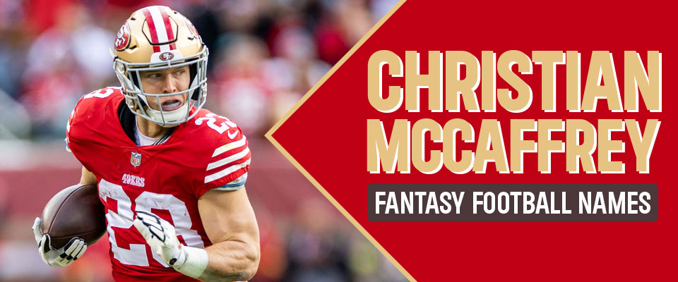 Christian McCaffrey Fantasy Football Names