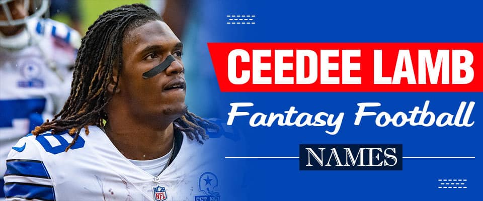 CeeDee Lamb Fantasy Football Team Names