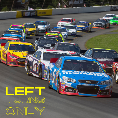 Left Turns Only - Fantasy NASCAR Racing Team Name