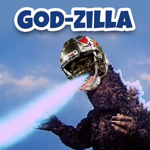 Chris Godwin Fantasy Football Name - God-Zilla