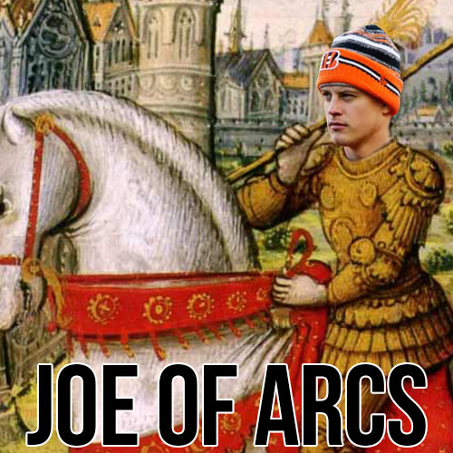Joe Burrow Fantasy Name - Joe of Arc