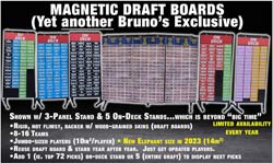 Bruno's Magnetic Draft Board