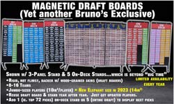 Bruno's Magnetic Reusable Draft Board