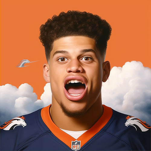 Denver Broncos Fantasy Football Names - The Albert O-Faces