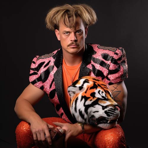 Bengals Fantasy Name - Joe Burrow Tiger King