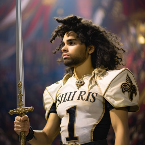 New Orleans Saints Fantasy Names - Olave by the Sword