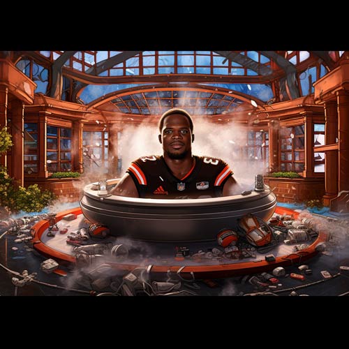 Nick Chubb Fantasy Football Name - Hot Chubb Time Machine